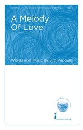 A Melody of Love SA choral sheet music cover